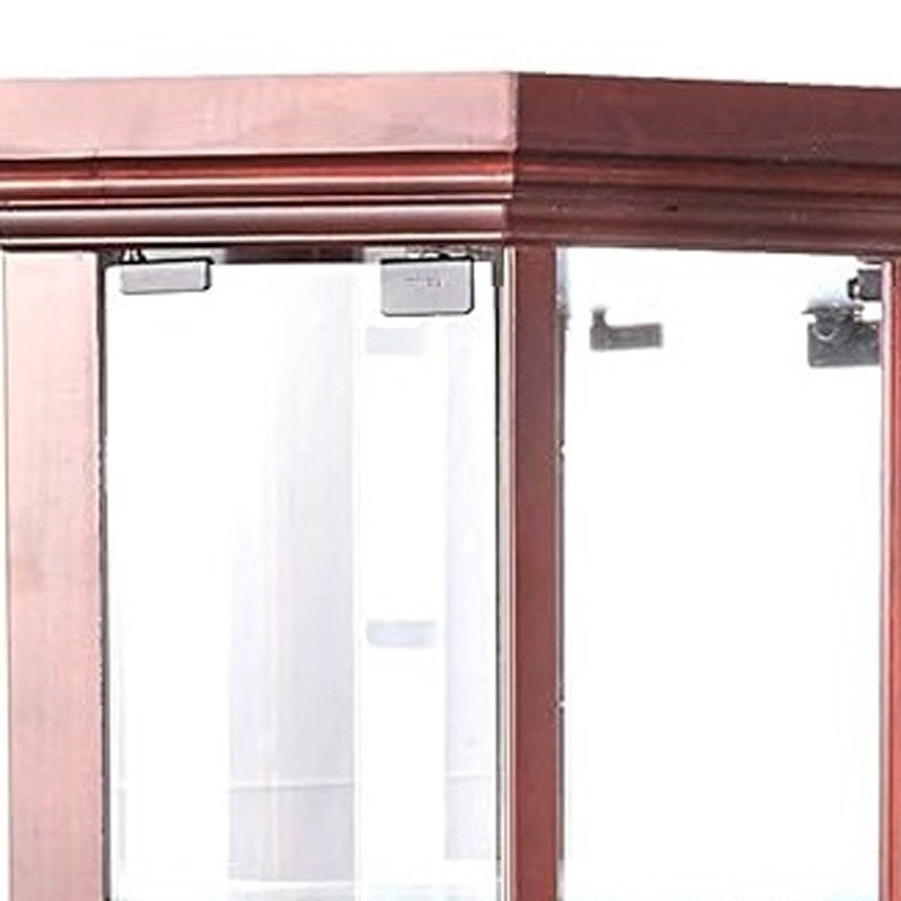 Dark Brown Display Stand - 16-inch
