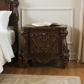 Brown Two Drawers Nightstand - 31-inch