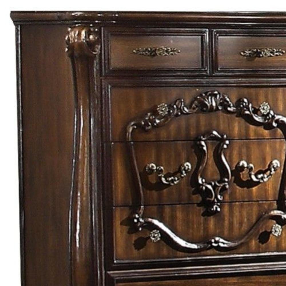 Solid Wood Six Drawer Chest - 47-inch