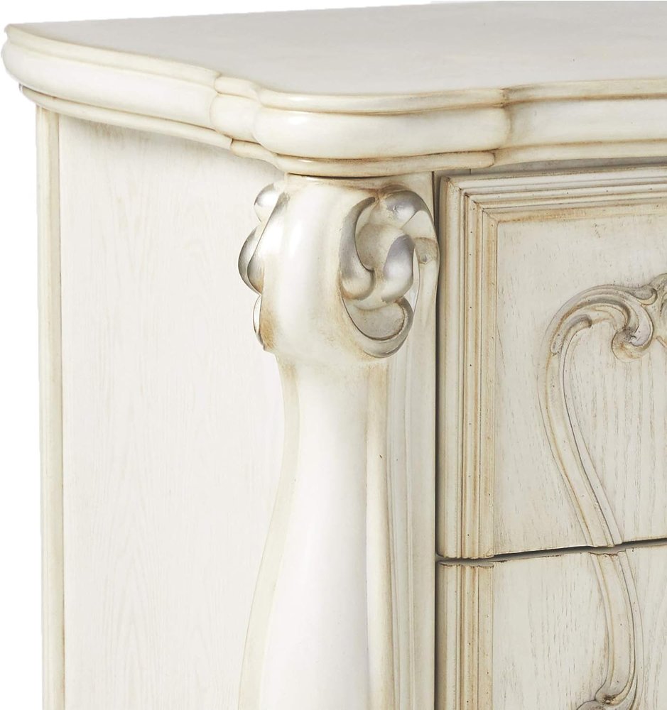 Brown Two Drawers Nightstand - 31-inch