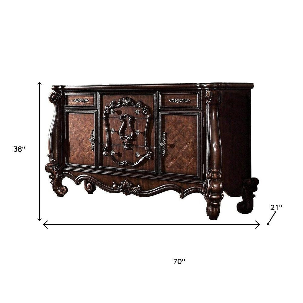 Solid Wood Six Drawer Chest - 47-inch