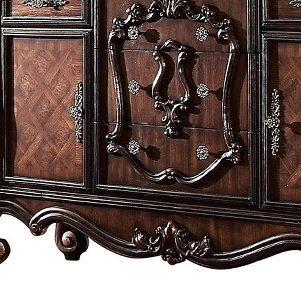 Solid Wood Six Drawer Chest - 47-inch