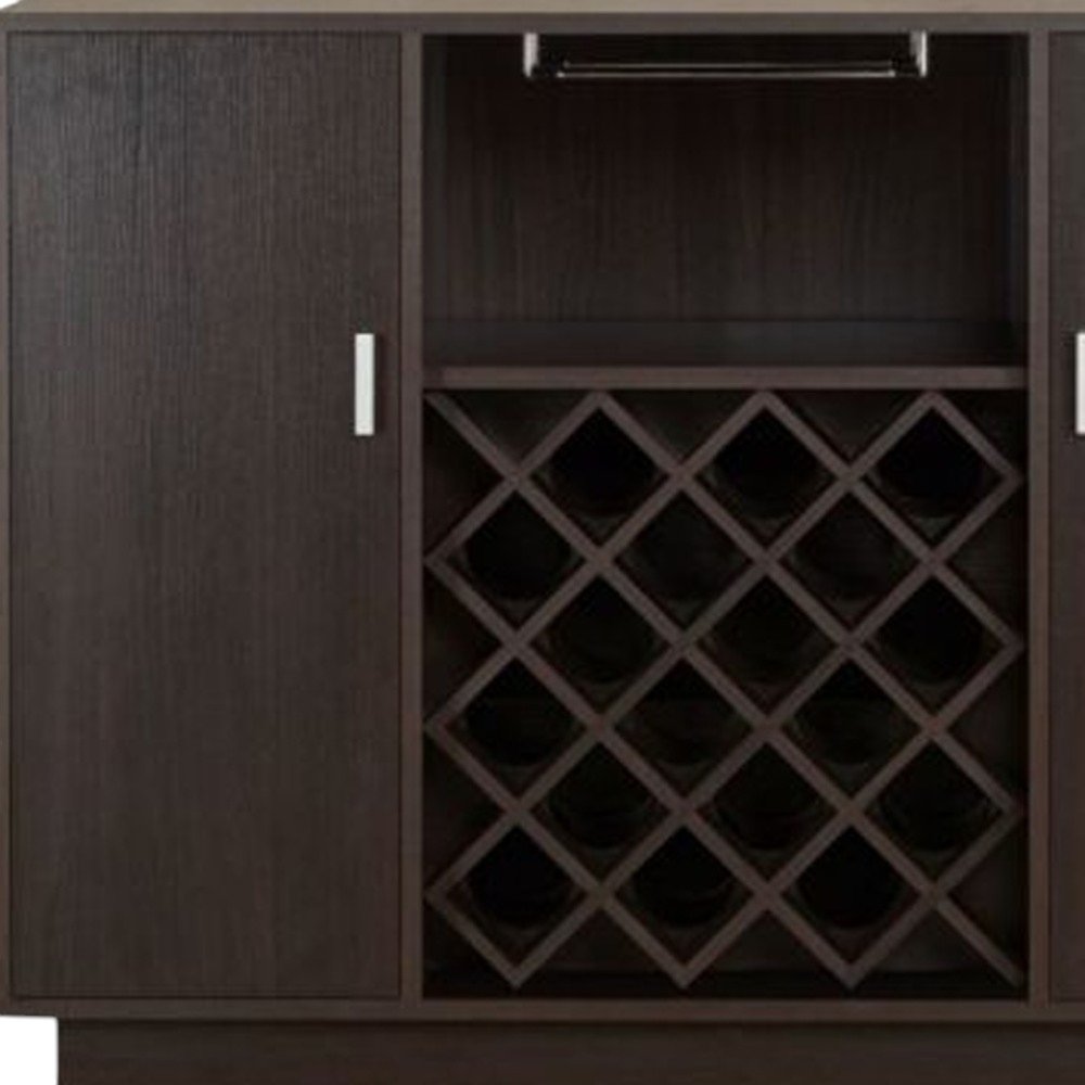 Espresso Server with Two Doors - 47-inch