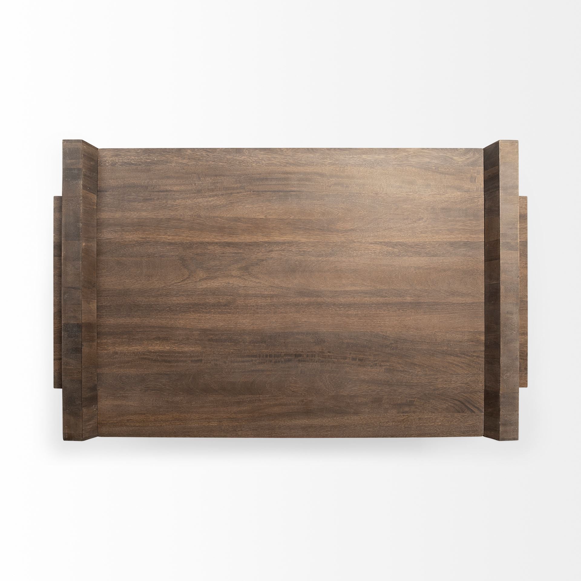 Brown Wood Coffee Table - 59-inch