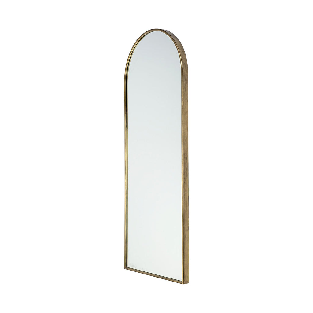 Gold Arch Metal Framed Accent Mirror - 70-inch