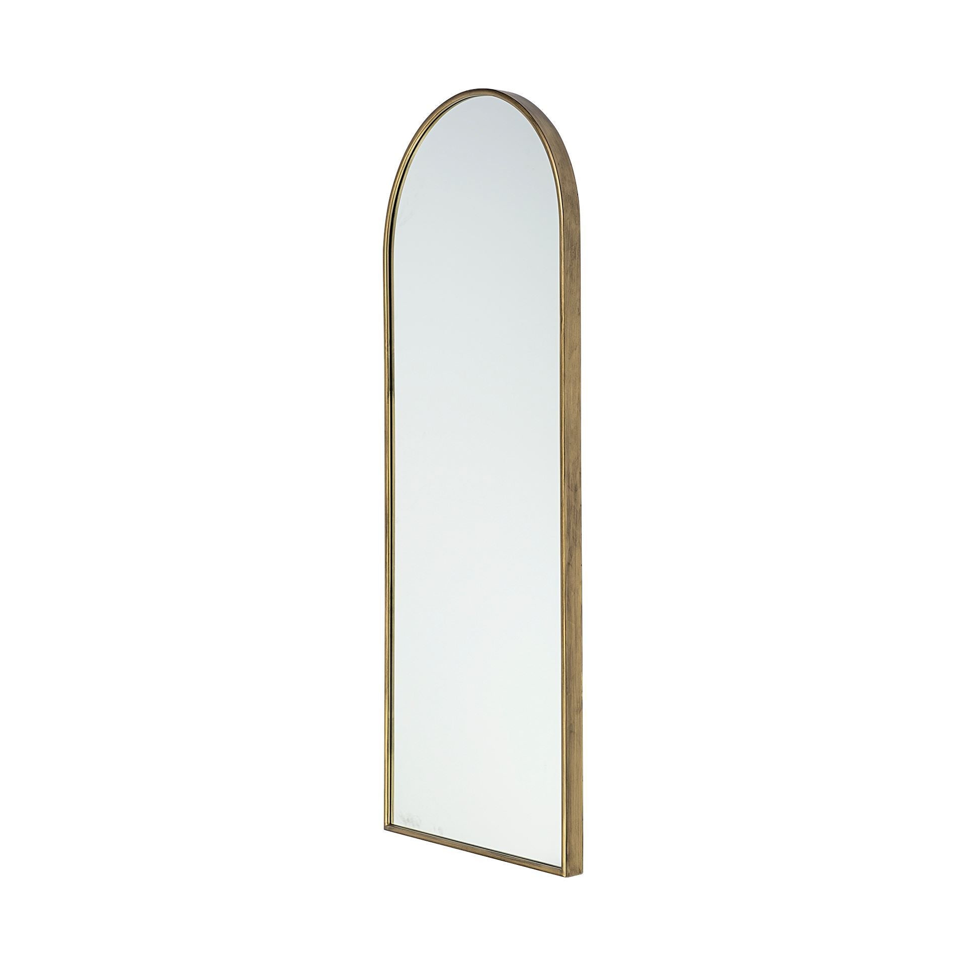 Gold Arch Metal Framed Accent Mirror - 70-inch