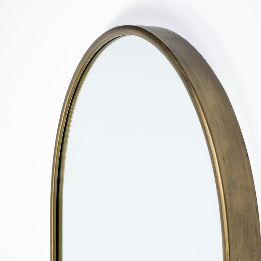 Gold Arch Metal Framed Accent Mirror - 70-inch