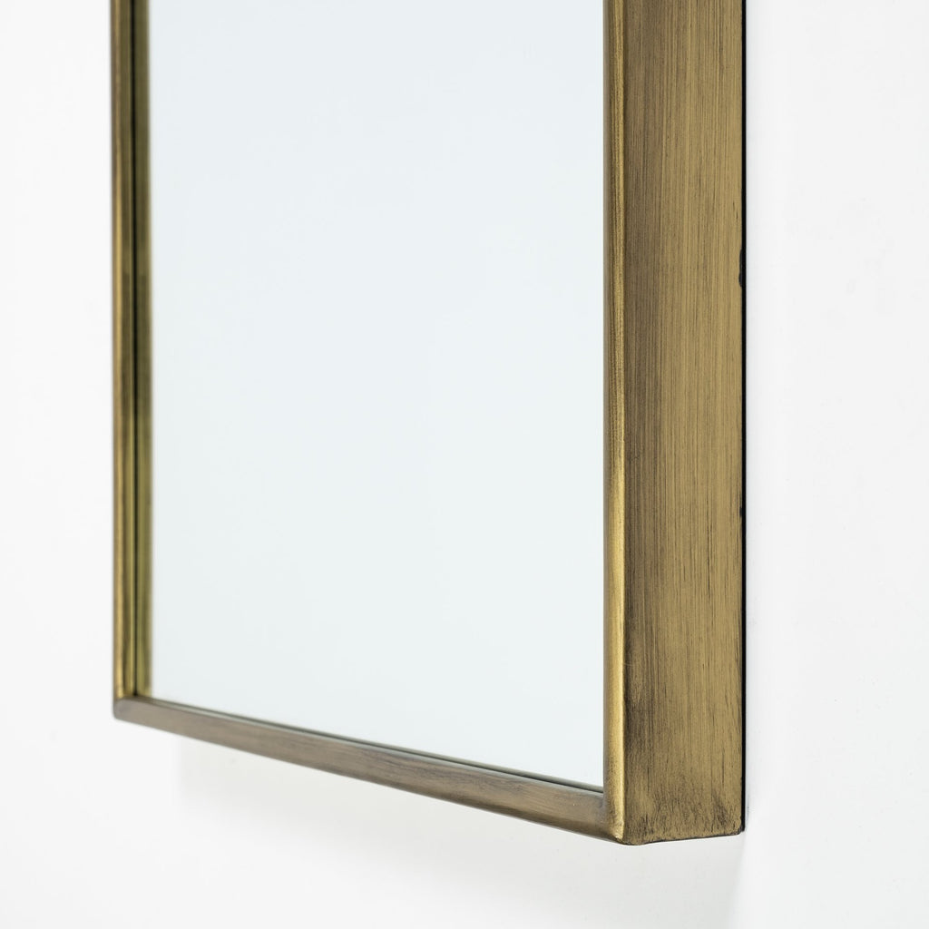 Gold Arch Metal Framed Accent Mirror - 70-inch