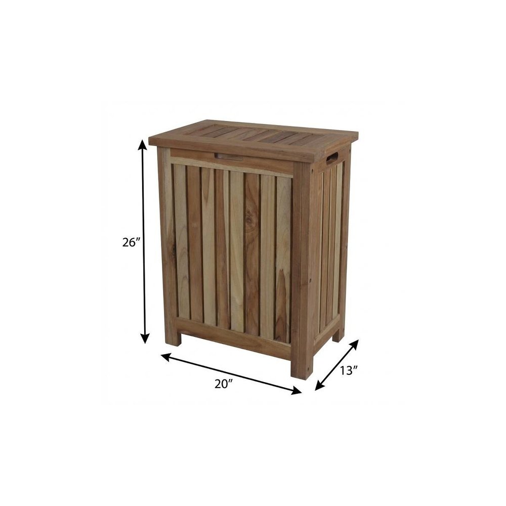 Natural Solid Wood Dresser - 20-inch