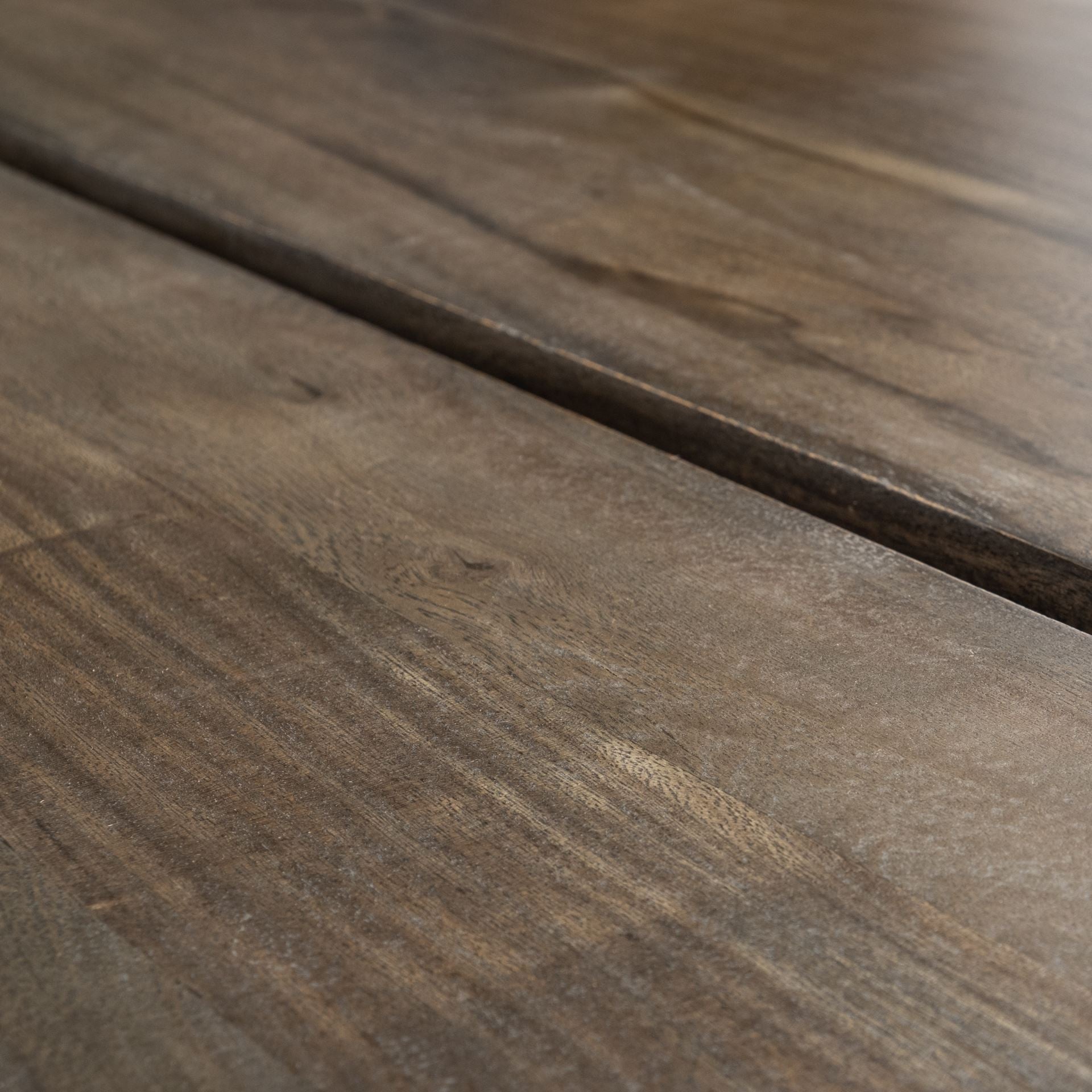 Brown Solid Wood Sled Base Dining Table - 84-inch