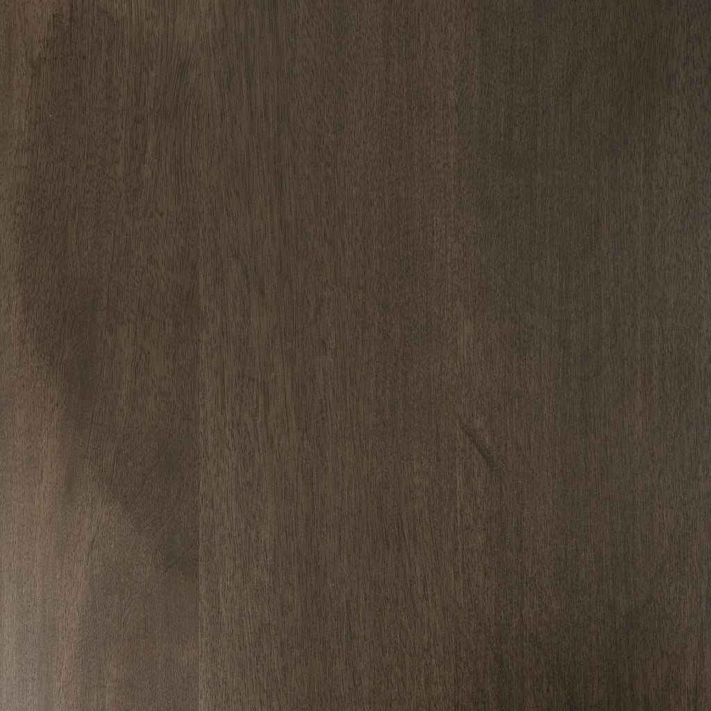 Dark Brown Solid Wood Dining Table - 72-inch