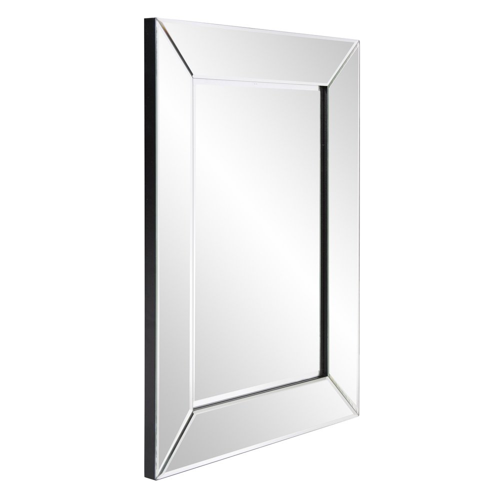 Clear Beveled Edge Frame Accent Mirror - 24-inch