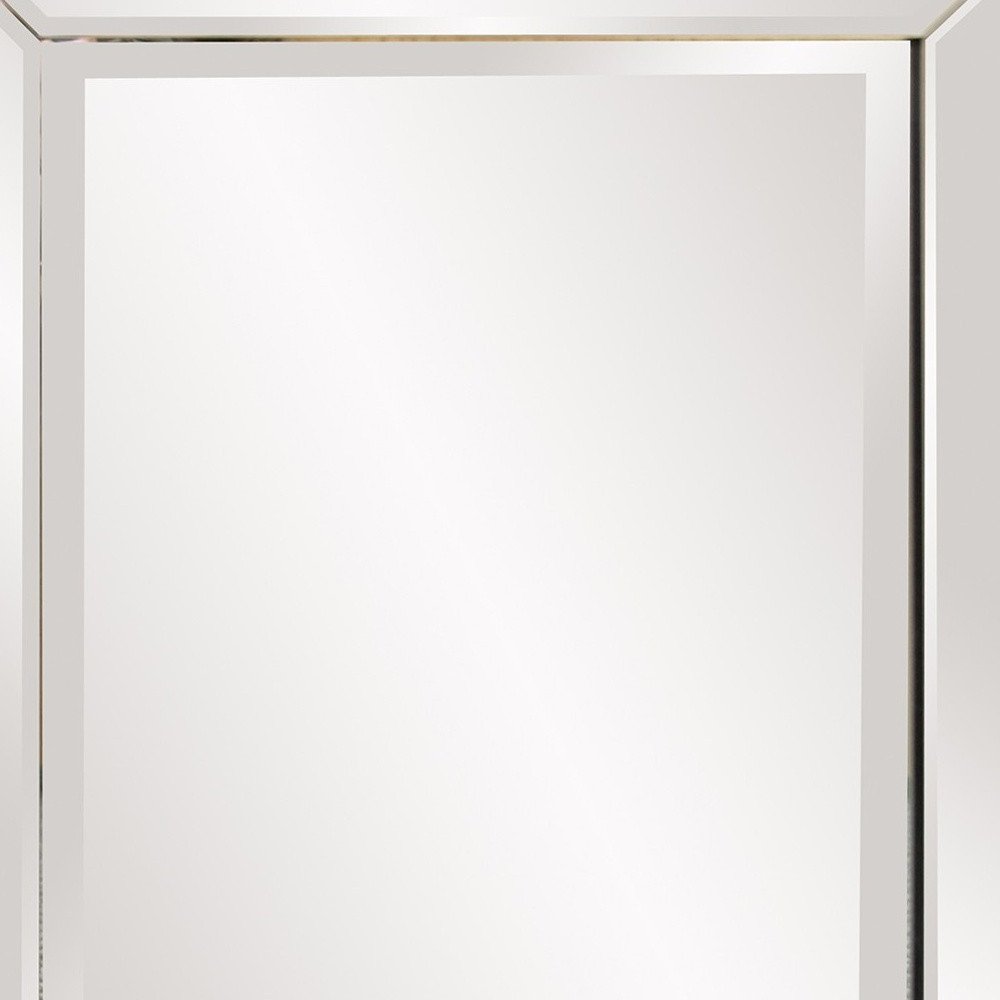 Clear Beveled Edge Frame Accent Mirror - 24-inch