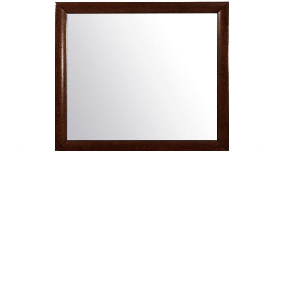 Merlot Framed Accent Mirror - 35-inch