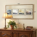 Wood Framed Accent Mirror - 48-inch