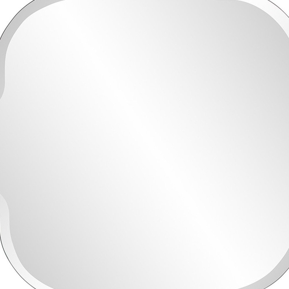 Quatrefoil Unframed Accent Mirror - 36-inch