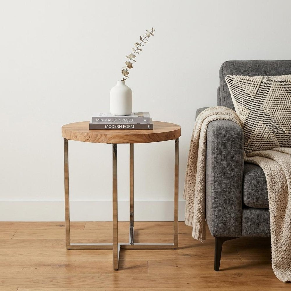 Modern Rustic Side or End Table