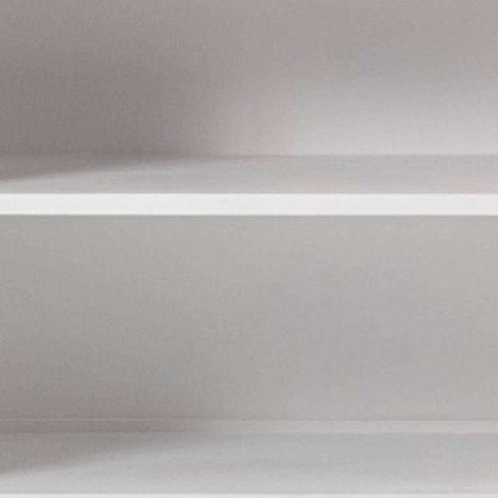 White Wood Two Drawer Buffet Table - 57-inch