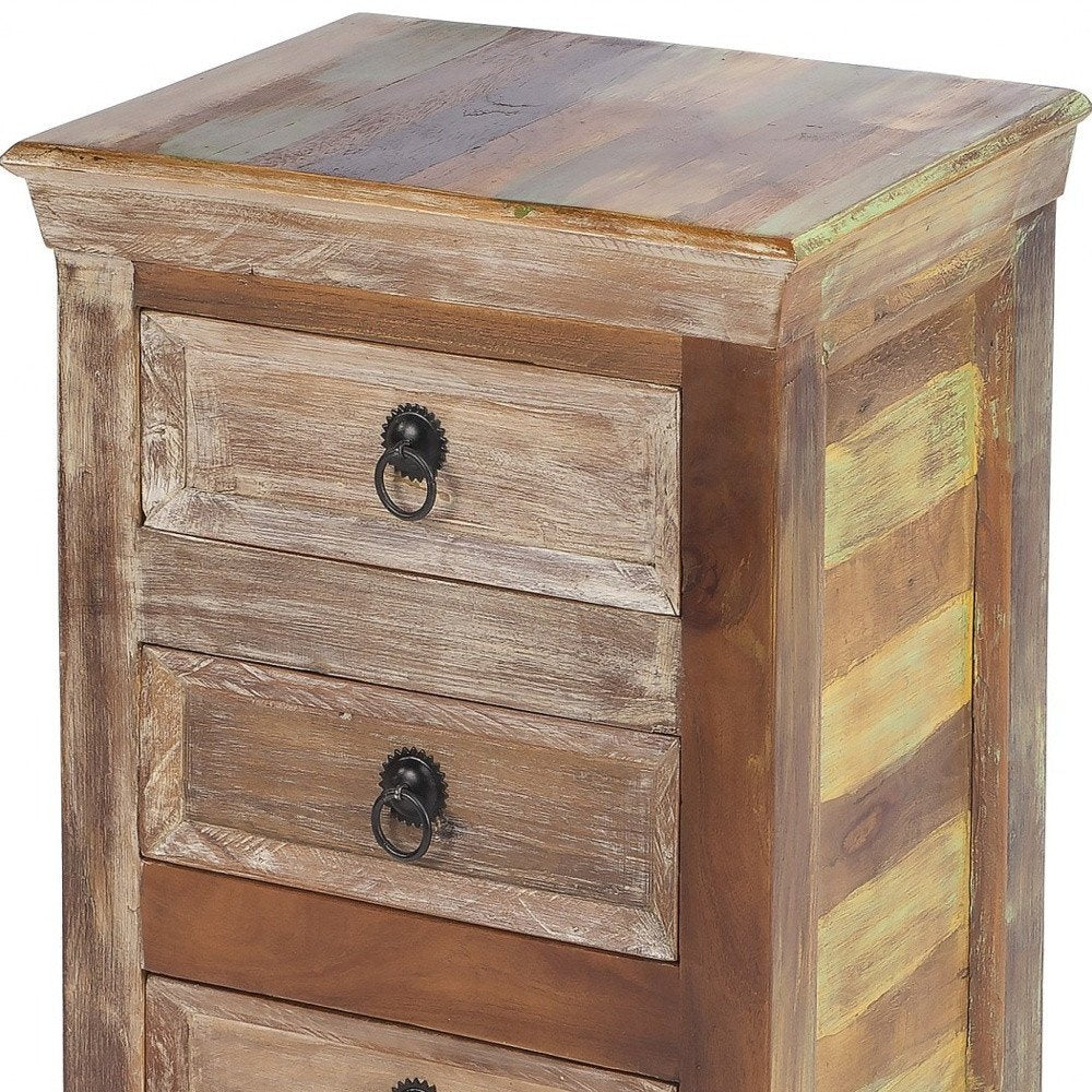 Modern Rustic Three Drawer Accent Chest - 16-inch
