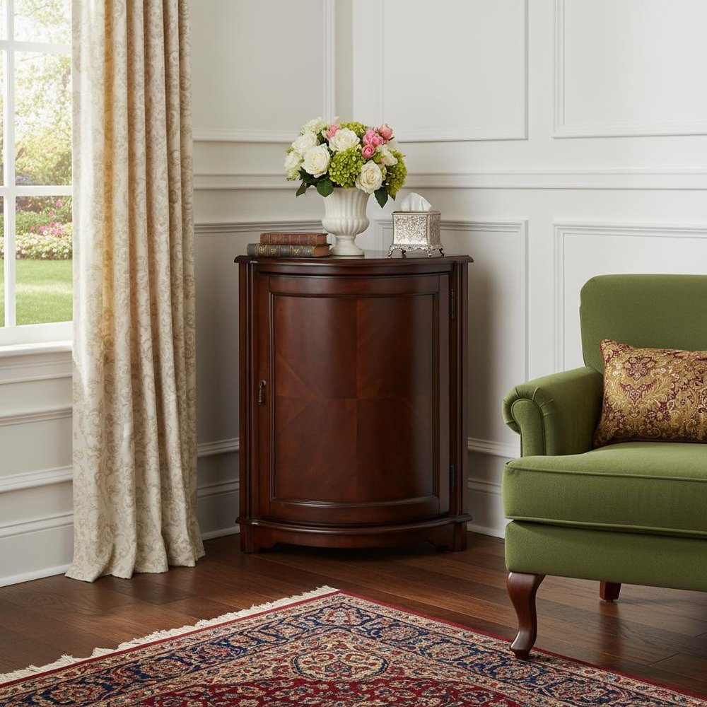 Dark Brown Standard Accent Cabinet - 23-inch