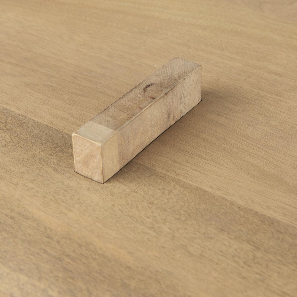 Natural Wood Coffee Table - 34-inch