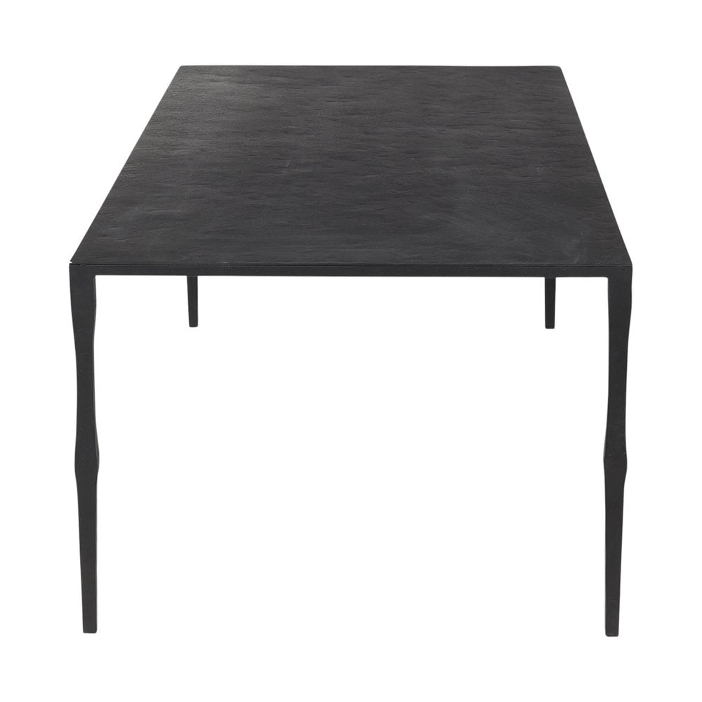 Black Iron Coffee Table - 22-inch