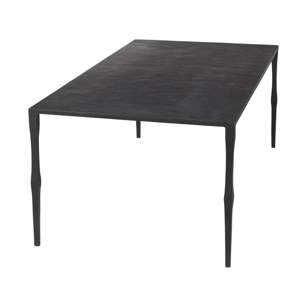 Black Iron Coffee Table - 22-inch