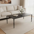 Black Iron Coffee Table - 22-inch