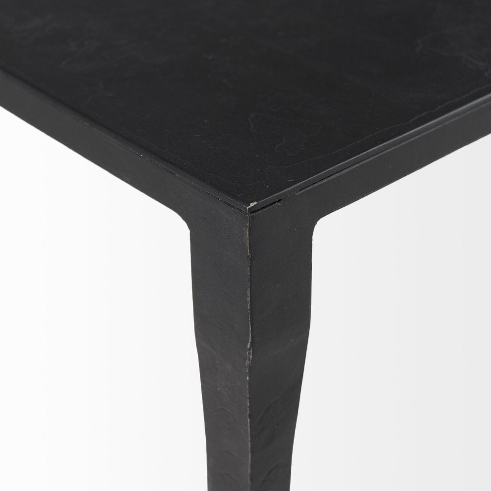 Black Iron Coffee Table - 22-inch