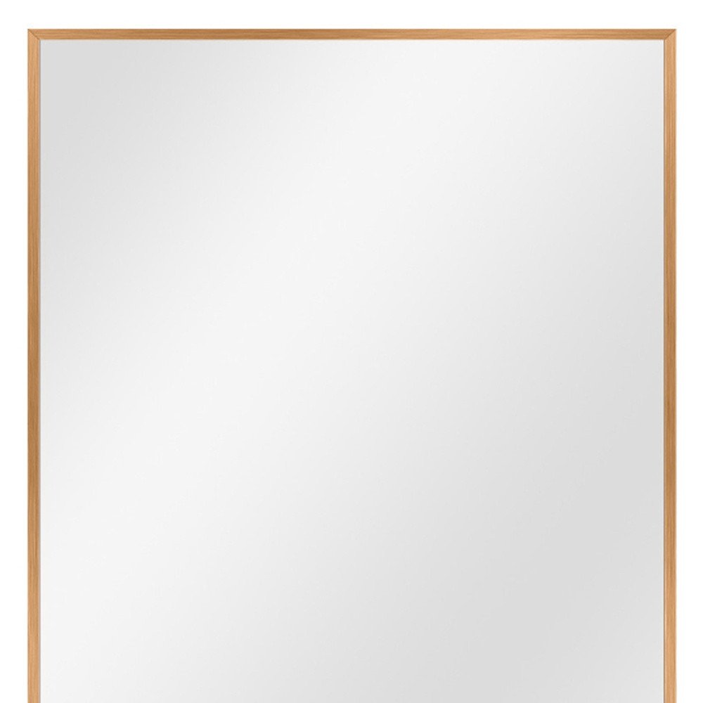 Gold Aluminum Framed Accent Mirror - 36-inch