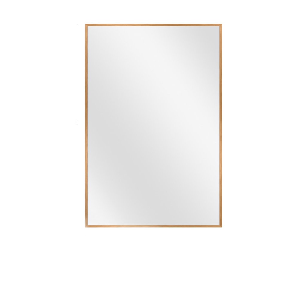Gold Aluminum Framed Accent Mirror - 36-inch