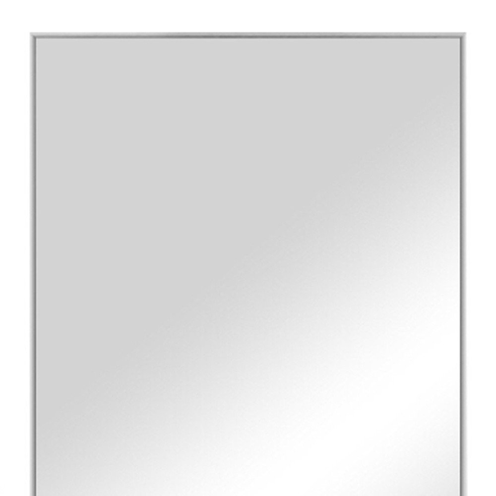 Silver Metal Accent Mirror - 47-inch