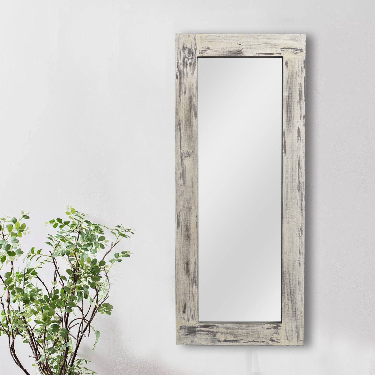 Dark Gray Solid Wood Freestanding Framed - 58-inch