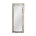 Dark Gray Solid Wood Freestanding Framed - 58-inch
