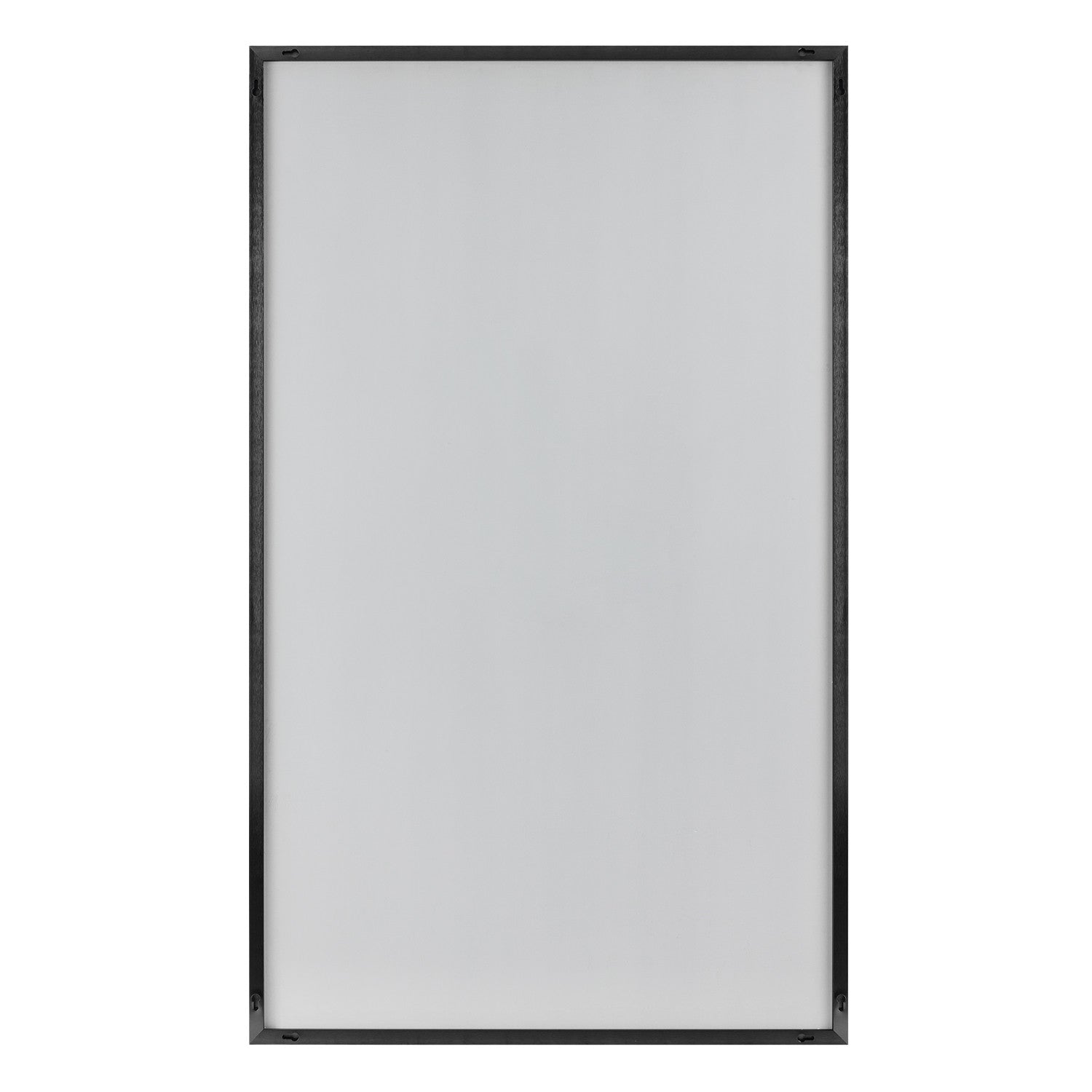 Black Metal Framed Full Length Hanging Mirror - 59-inch