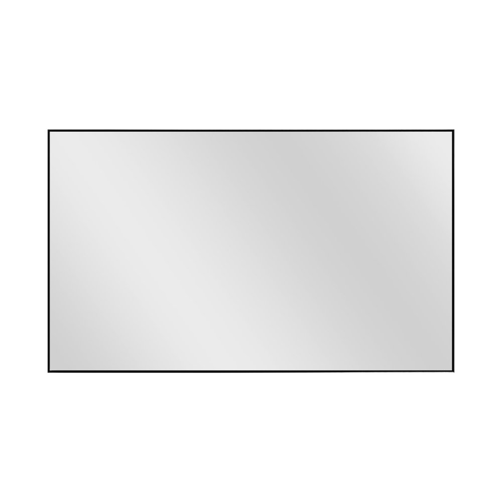Black Metal Framed Full Length Hanging Mirror - 59-inch