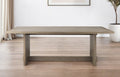 Taupe Dining Table - 84-inch