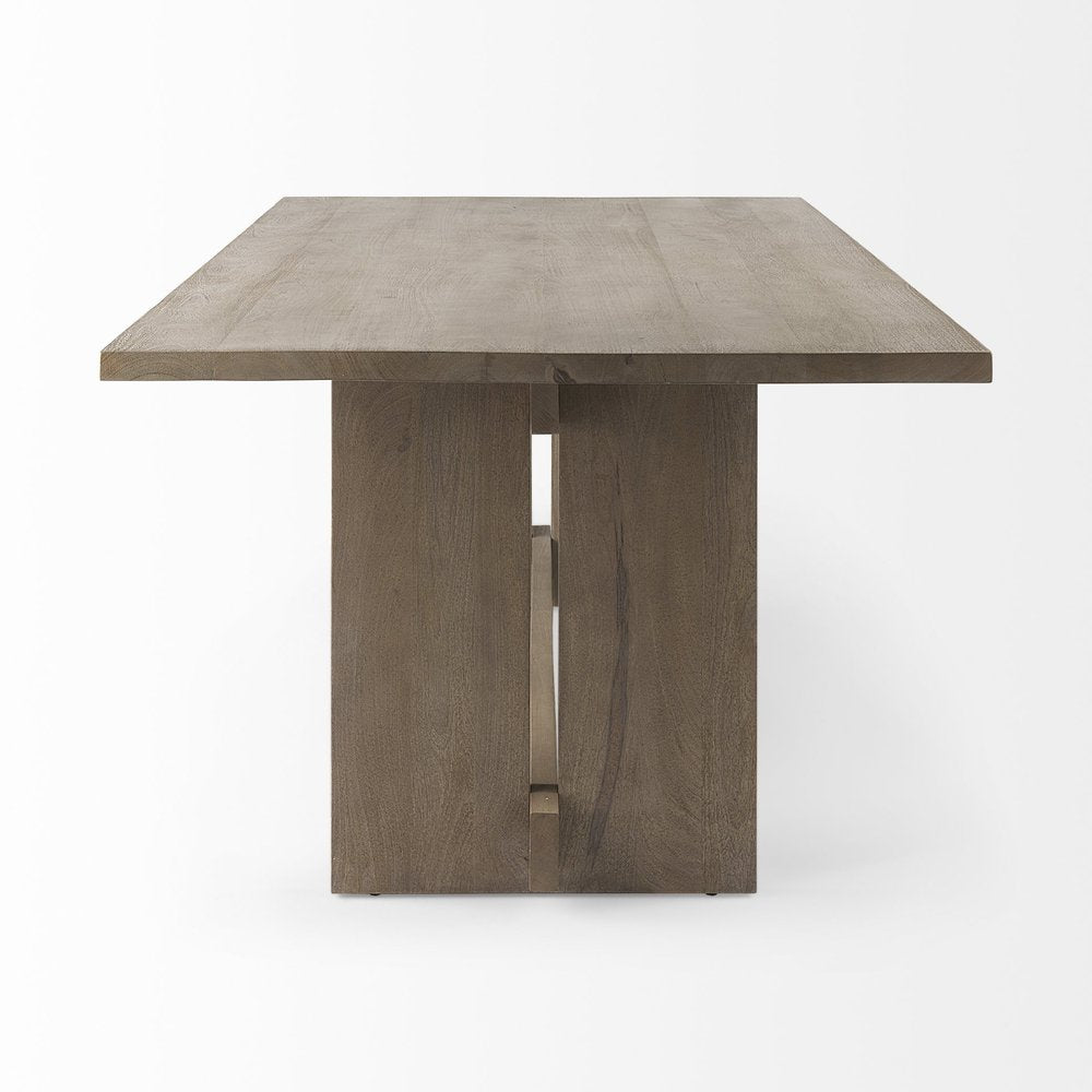 Taupe Dining Table - 84-inch