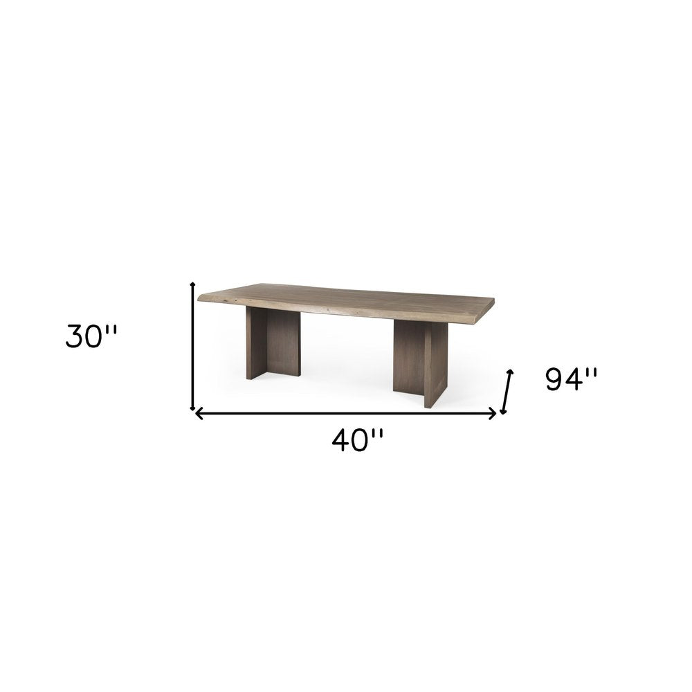 Natural Dining Table - 94-inch