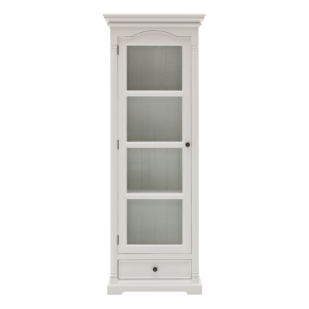 White Solid Wood Pantry or Storage Closet - 75-inch