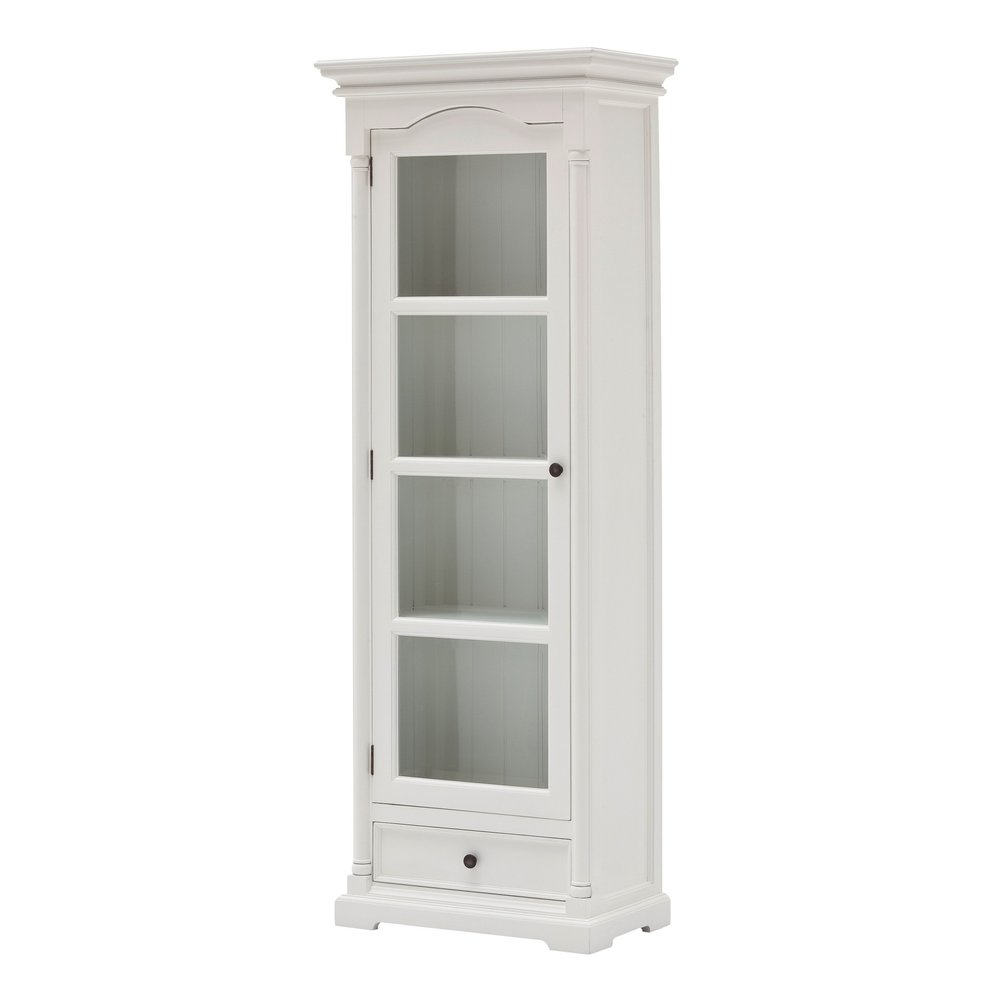 White Solid Wood Pantry or Storage Closet - 75-inch