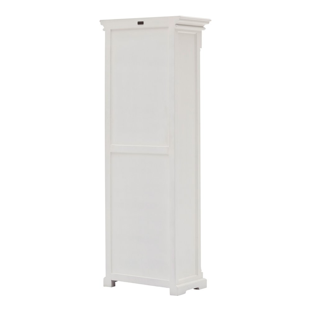 White Solid Wood Pantry or Storage Closet - 75-inch