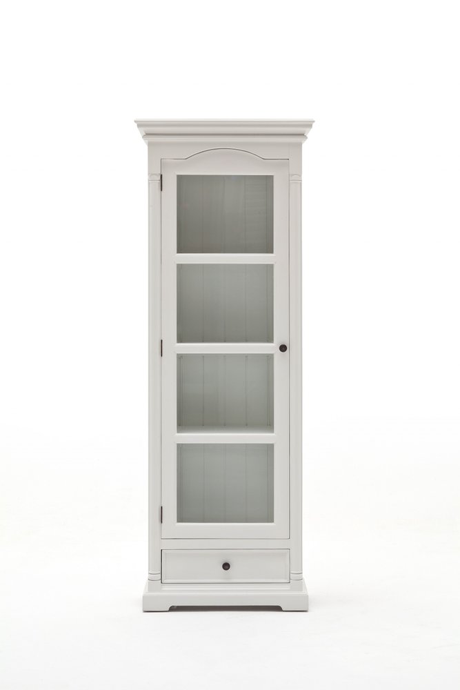 White Solid Wood Pantry or Storage Closet - 75-inch