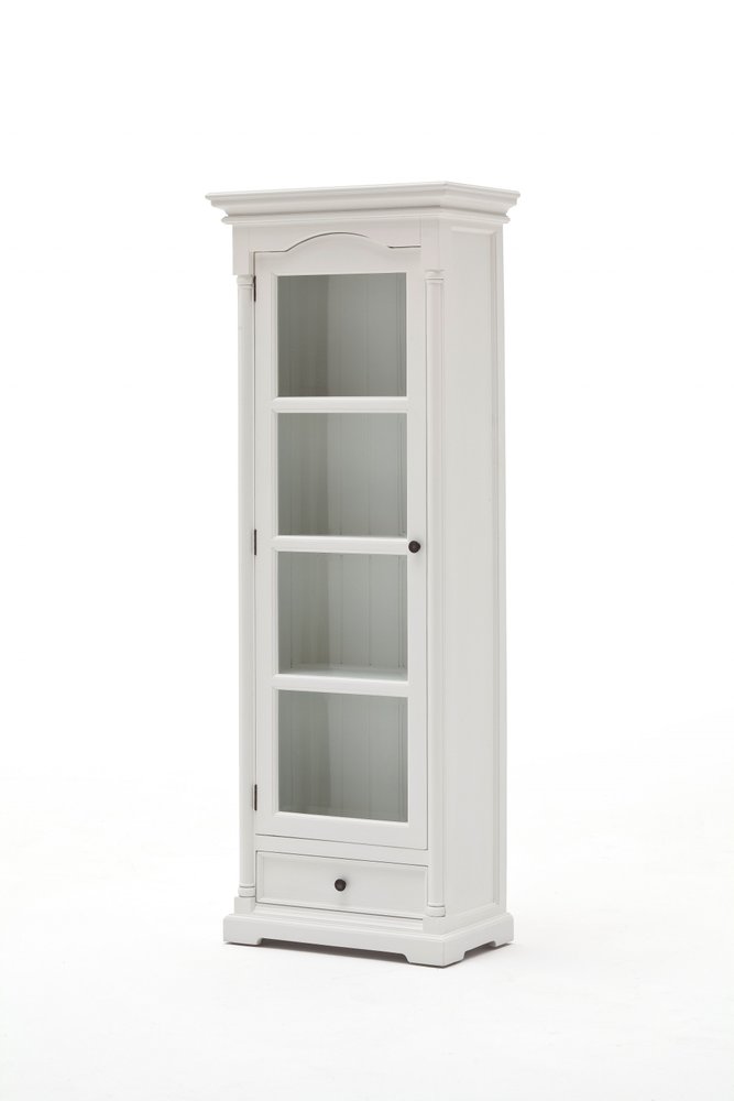 White Solid Wood Pantry or Storage Closet - 75-inch