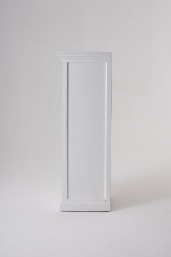 White Two Drawer Storage Cabinet with Baskets - 52-inch