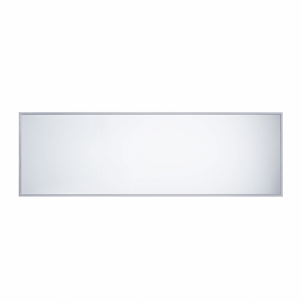 Silver Wood and Glass Three Drawer Credenza with Two Doors - 50-inch