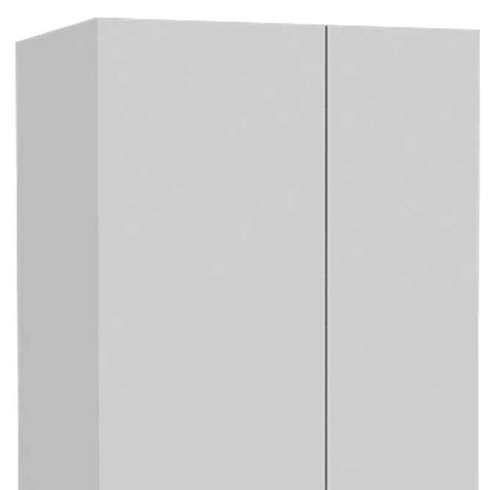 White Versatile Tall Pantry Cabinet with Five Shelves - 71-inch