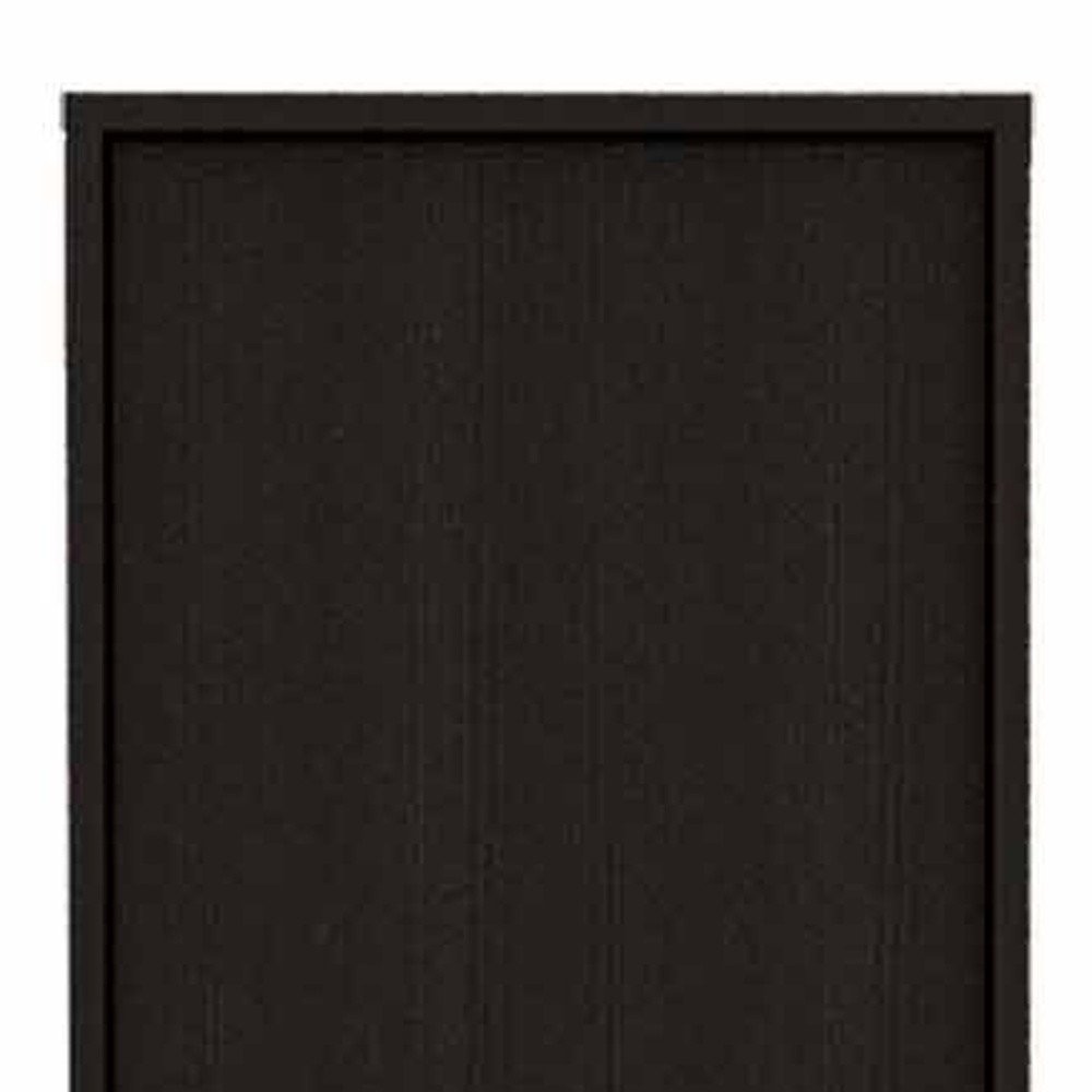 Modern Black Pantry Cabinet with Five Shelves - 79-inch