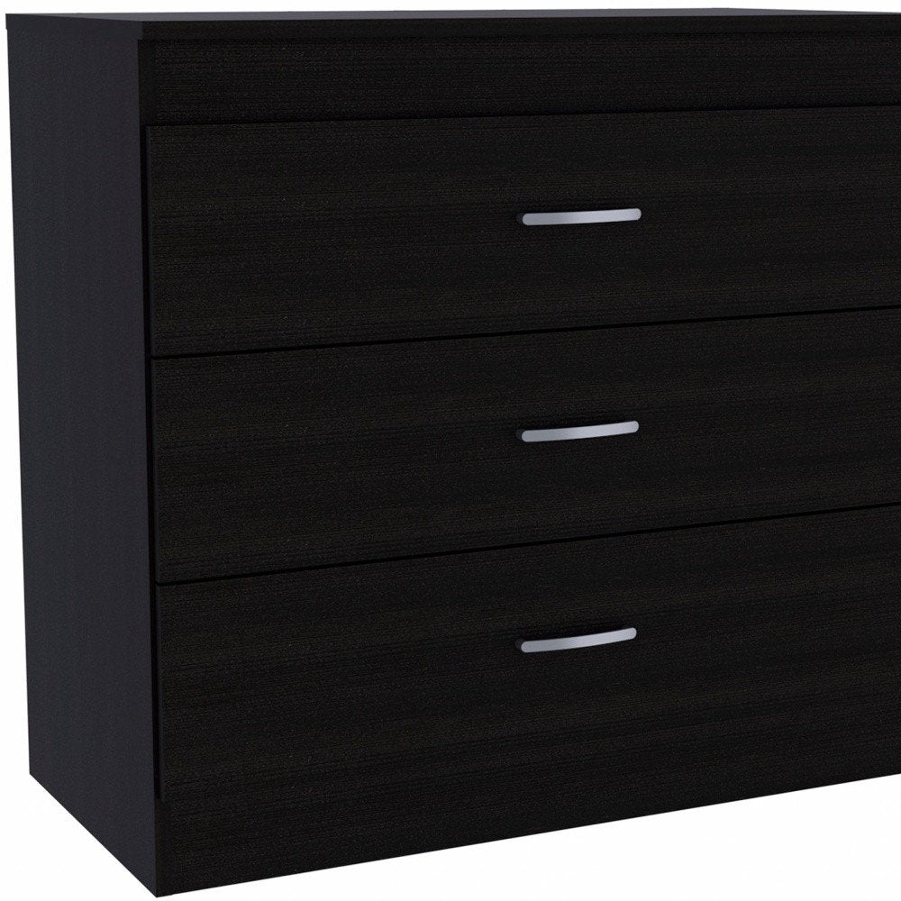 Black Three Drawer Dresser - 31-inch