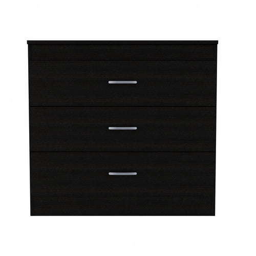 Black Three Drawer Dresser - 31-inch
